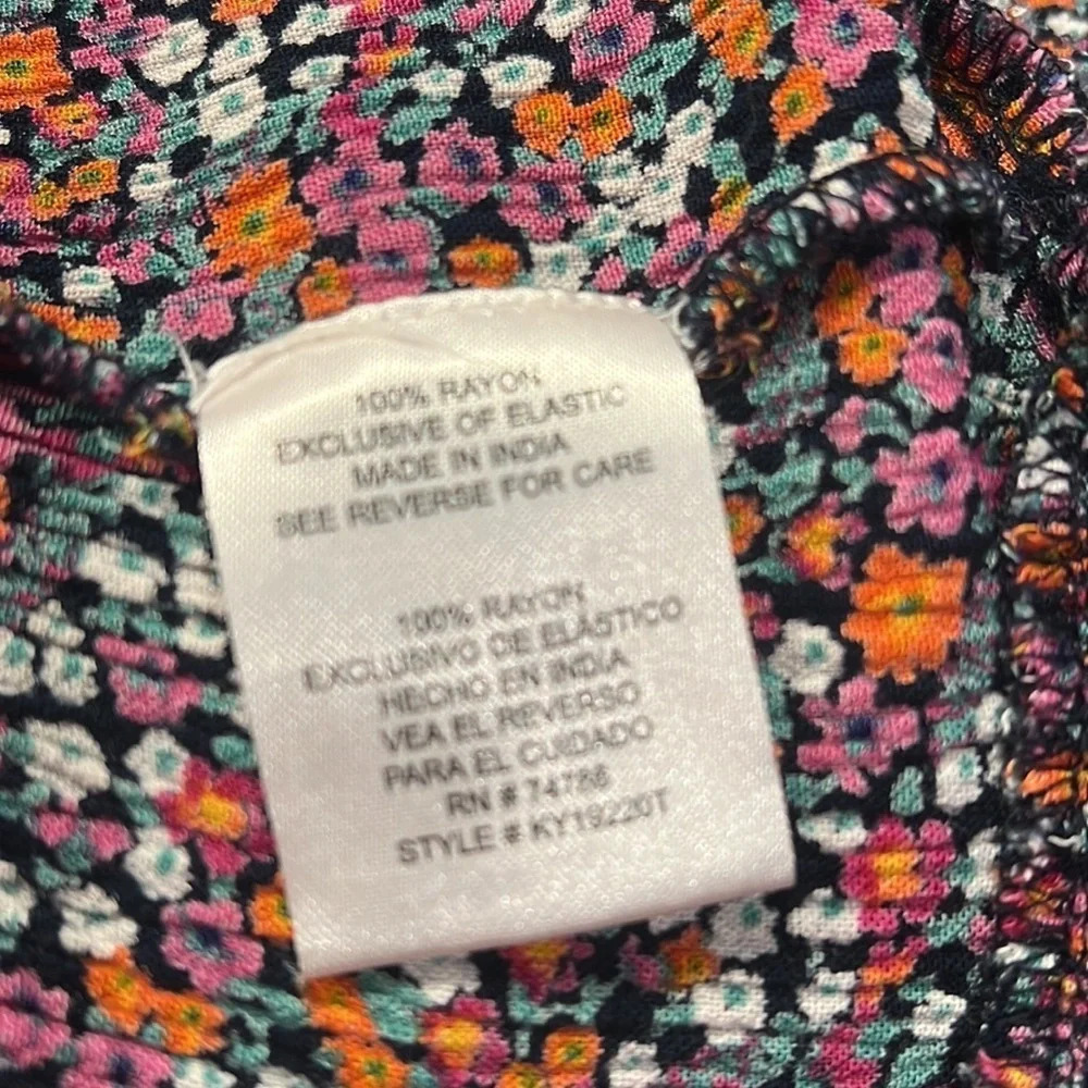Patrons Of Peace Floral Print Dress Sz- S - Picture 9 of 9